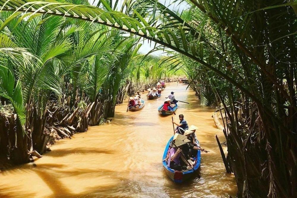 Con Phung Resort Mekong - Nature Escape With Free Boat Shuttle & Fishing Ben Tre Exteriér fotografie